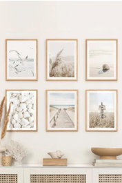 Wallity Artavessastko15 Set de 6 Pinturas Decorativas enmarcadas